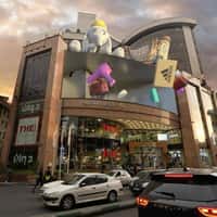 Palladium Shopping Goods Emerge from Screen
