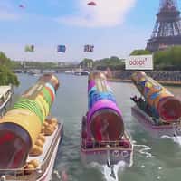 Adopt Voyage Perfumes on Boat in Paris