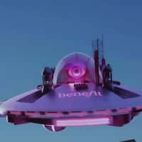 Benefit Cosmetics UFO Hovering Revealing Product