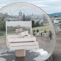 Astrid & Miyu Jewelry Boxes Inside Snow Globe