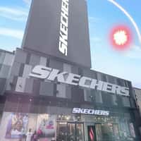 Sketchers Shoebox Lands Above Sketchers Store