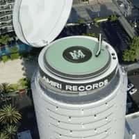 AMIRI Vinyl Record Player atop Capitol Records Building
