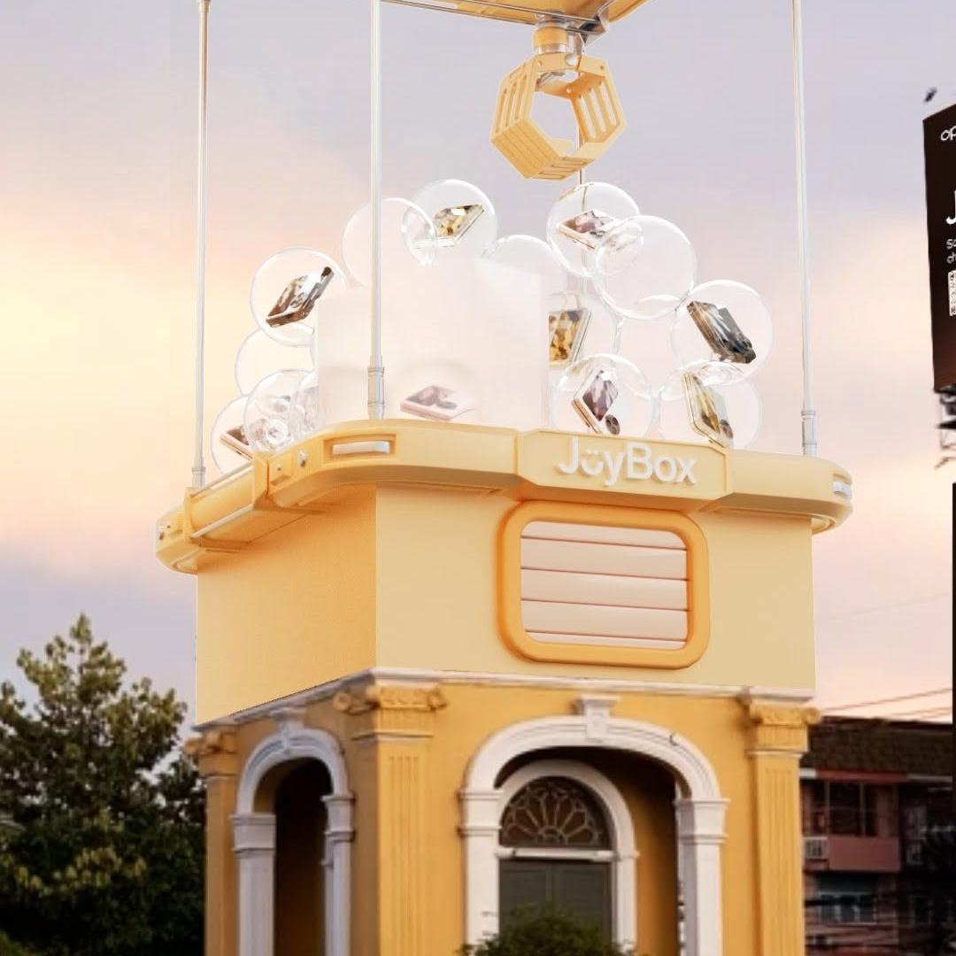 OPPO Gadgets Inside Claw Machine