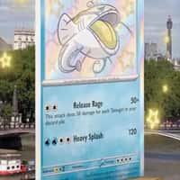 Pokémon Game Card Carried by Barge