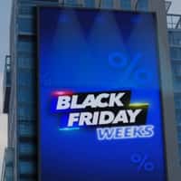 RTV EURO AGD Electronics Burst Out of Billboard