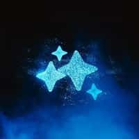 Samsung Glowing Dust Particles Forming Logo