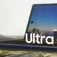 Samsung Mobile Phone Flips Open Along the Road