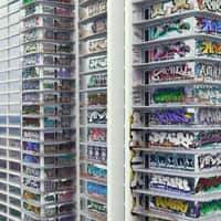 AMIRI Towers Designed with Graffiti