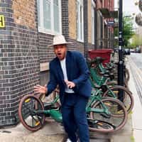 Audible Disco Ball Fell on Delivery Van