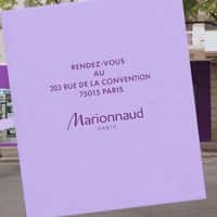 Marionnaud Lilac Bow Adorns Eiffel Tower