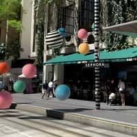 Sephora Spilling Inflated Beach Balls