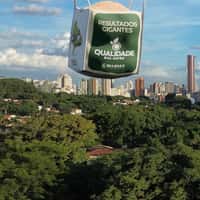 Boa Safra Helicopters Deliver Seed Corn Sack