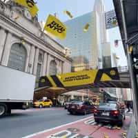 Borussia Dortmund Yellow Confetti Rains in NYC