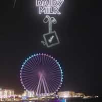 Cadbury New Year Drone Light Show in Dubai