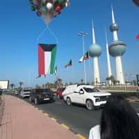 Chevrolet Balloons Carry the Flag of Kuwait