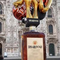 Disaronno Balloon Floats from Wine Display