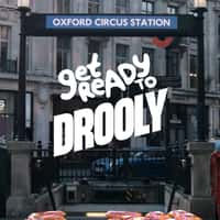 Drooly Chocolate Bars Erupts at Subway Entrance