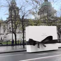 Dylan Oaks Gift Boxes Moving on Wheels