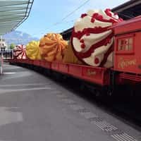 Extreme Ice Cream Train Loaded with Ice Cream