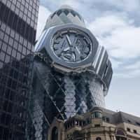 G-SHOCK Gherkin Wears a Watch
