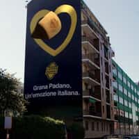 Grana Padano Cheese Turned into Soccer Ball