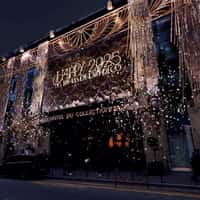 Hôtel du Collectionneur Gold-themed Facade