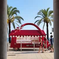 Jacquemus Bag Ice Cream Truck at the Boardwalk