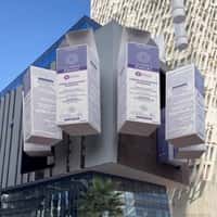 Jonzac Skincare Packaging on Building