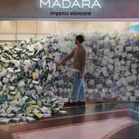 MÁDARA Skincare Products Overflow in Store