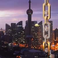 Messika Golden Chain Bracelet Skyscraper