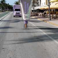 Naked Sundays Truck Smashes Sunscreen to Pieces