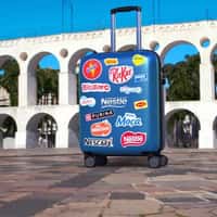 Nestle Suitcase Spills Products