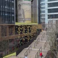 Oshee Billboard Reveals Giant Soda Can as Tennis Balls Spill