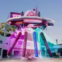 Benefit Cosmetics UFO Crashing Billboard
