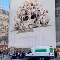 Michel Polnareff Giant Album Billboard Unveiled in Paris