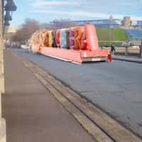 Michel Polnareff Giant Parade Float in Paris