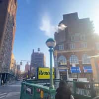 Renova Colored Toilet Paper Streams from Subway Lamp Post