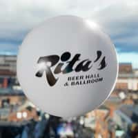 Rita’s Giant Ball Rolls Over Leeds Skyline