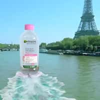 Garnier Cleansing Water Clears River in Paris