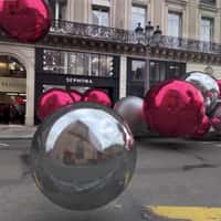 Sephora Christmas Ornaments Roll Toward Store