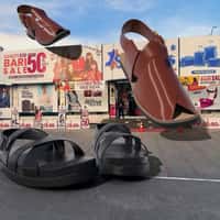 Sethi’s Giant Sandals Leap Over Store
