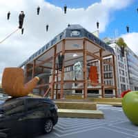 Sotheby’s Surreal Dreamscape at Paris Building