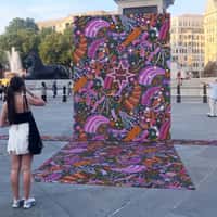 Space NK Beauty Advent Calendar in Trafalgar Square