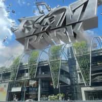 Spotify Giant Park Signage Rise from Miyashita Park