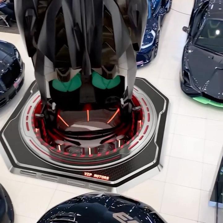 Supercar Blondie Hypercar Rises in Showroom