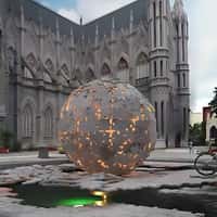 Lenovo Puzzle Pieces Sculpture