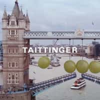 Champagne Taittinger Giant Grapes in Perpetual Motion