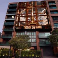 The Cask & Barrel Rubik’s Cube Display in Beirut