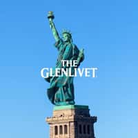 The Glenlivet Statue of Liberty in Scottish Tartan