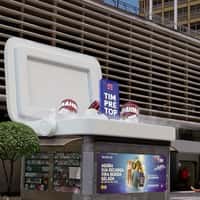 TIM Giant Cooler Reveal Brahma Beer